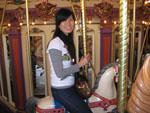 Sonya on King Arthur's Carrousel
